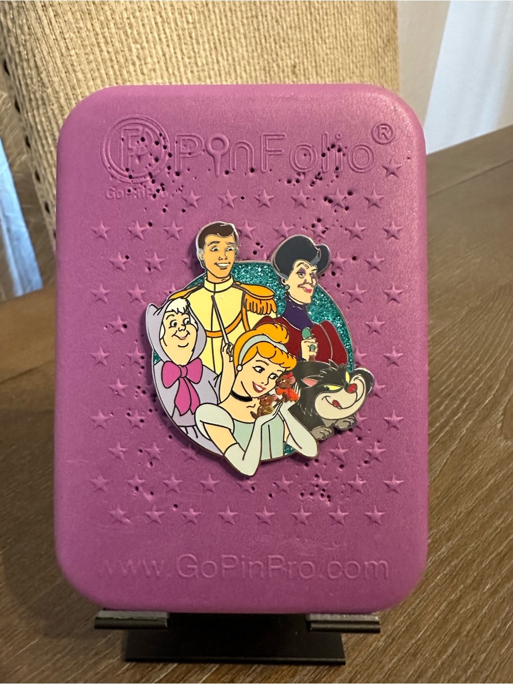 2026‎ Disney Parks Cinderella Cluster Lucifer Fairy Godmother Tremaine Pin